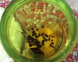 รูปขั้นตอนการทำที่ 1 ของ “มะม่วงอาร์ทูอีทูปั่นใส่ Cacao Nibs”