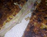 Foto del paso 3 de la receta: Tortillas de papa rellena de jamón y queso