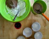 Foto langkah ke 1 dari resep Brownies kukus tepung Beras chocolatos #pr_egglesscake.
