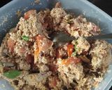Foto langkah ke 2 dari resep Botok tempe dn cumi asin.