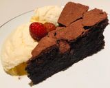 รูปขั้นตอนการทำที่ 4 ของ ดาร์กช็อคโกแลตเค้กไร้แป้ง(flourless cake)