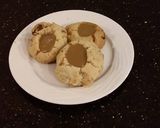 A picture of step 13 of Toffee Shortbread Cookies With a Creamy Coffee Ganache Center.