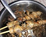 Foto langkah ke 15 dari resep Lontong Balap with Lento dan Sate Kerang.