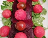 Foto del paso 4 de la receta Ensalada de sandía y remolacha