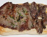 Foto del paso 5 de la receta: Sándwich de churrasco de lomo a lo pobre