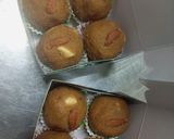 A picture of step 1 of Atta laddu.