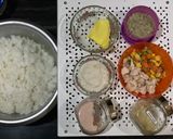 Gambar langkah 1 resipi Nasi Goreng Mentega.