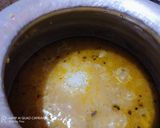 A picture of step 5 of Bhoger Khichuri.
