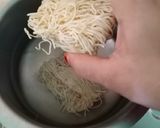 A picture of step 1 of Veg Noodles.