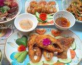 Hình bước làm 8 của món Cơm nhà nhiều món ăn ngon