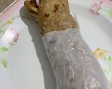 A picture of step 8 of Chicken tandoori wrap.