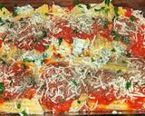 A picture of step 8 of Mike's Stupid EZ Manicotti.