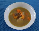 Foto langkah ke 6 dari resep Sup Kacang Merah dengan Daging Sapi dan Galantin.
