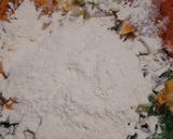 A picture of step 2 of Crispy pakory.