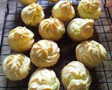 Foto langkah ke 7 dari resep 368. Kue Soes filling Vla Diplomat Coklat.