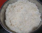 A picture of step 2 of Bread Custard Barfi.