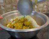 A picture of step 5 of Mangai Sadum / Raw Mango Rice.