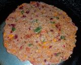 A picture of step 5 of Oats Veggie Pancake.