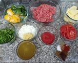 A picture of step 1 of Baked kabab.