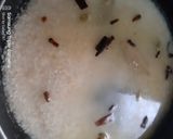 A picture of step 3 of Walnut white pulao.