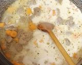 Tejszínes húsos sárgarépás penne tészta recept fázis 5 fotója