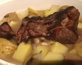 A picture of step 5 of California Farm Lamb Shoulder Dinner.