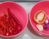 Foto langkah ke 12 dari resep Ayam Goreng + Tahu Tempe Sambal.