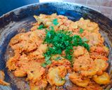A picture of step 8 of Raw Banana Sabzi.