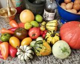 A picture of step 2 of Bouillabaisse with Black Jack Little Squash.