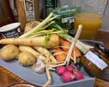 A picture of step 1 of Hale and Hearty Roulette Soup.