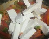 A picture of step 5 of Paneer Jalfrezi.