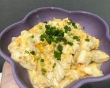 รูปขั้นตอนการทำที่ 3 ของ ไข่ข้นปู สูตรคีโต