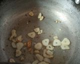 A picture of step 2 of Moli ki sabzi or moli ke patty (crispy Reddish Leaves).