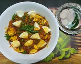 A picture of step 4 of Dhaba Style Palak Chicken Bharta.