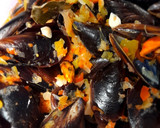 Foto del paso 6 de la receta: Mejillones a la mostaza con verduras