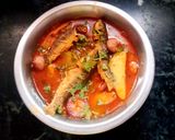 আলু বড়ি দিয়ে বাটা মাছের ঝোল(Aloo bori diye bata macher jhol) রেসিপির ধাপ 7 ছবি