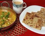 A picture of step 8 of Aloo cholay ka salan (sehri special).