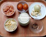 Foto langkah ke 1 dari resep Bubur Gurih Jagung -Labu Kuning (Creamy Corn & Pumpkin Porridge).
