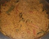 A picture of step 12 of Arabic Bukhari Rice.