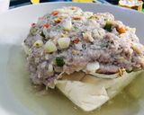 รูปขั้นตอนการทำที่ 2 ของ เต้าหู้นึ่งหมูสับปลาเค็ม