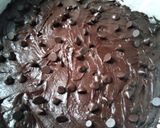 Foto langkah ke 4 dari resep 21. Triple Chocolate Rice Brownie.