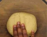 A picture of step 4 of Dal batti with garlice chutney.