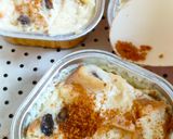 Foto langkah ke 5 dari resep Puding Roti Kismis.