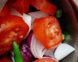 A picture of step 1 of Special Red Chilli Chutney.