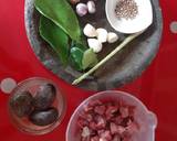 Rawon daging sapi langkah memasak 1 foto