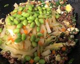 香煎天貝佐炒五穀飯（蛋、五辛素）的食譜步驟3照片