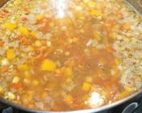 A picture of step 2 of Lentil and Swiss Chard Soup (Vegan).