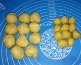 Foto langkah ke 5 dari resep Bakpia isi Ubi Ungu Teflon.