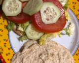 Foto del paso 11 de la receta: Pan de pipa relleno de falafel y salsa tsatsiki
