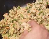 A picture of step 4 of Chicken Vegetable Kabab #cookpadramadan.